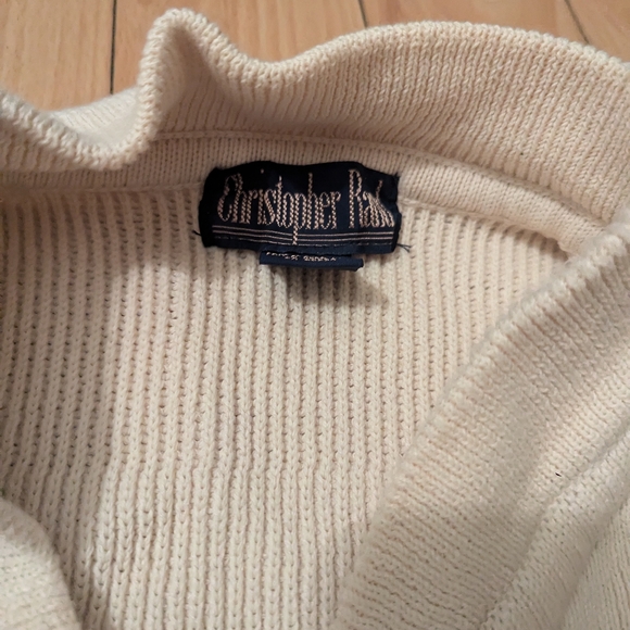 Christopher Rand Cardigan sweater Pullover - Picture 3 of 6